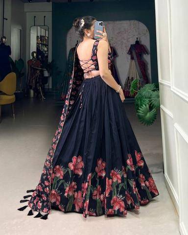 Artriddhs Dola silk D NO DEGITAL 11 Wine Bulk lehengha choli suppliers
